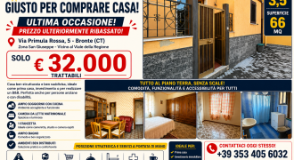 Casa Via Primula Rossa, Bronte (CT)